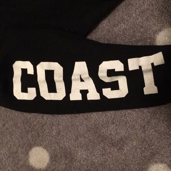 Black cropped hoodie - Picture 3 of 4